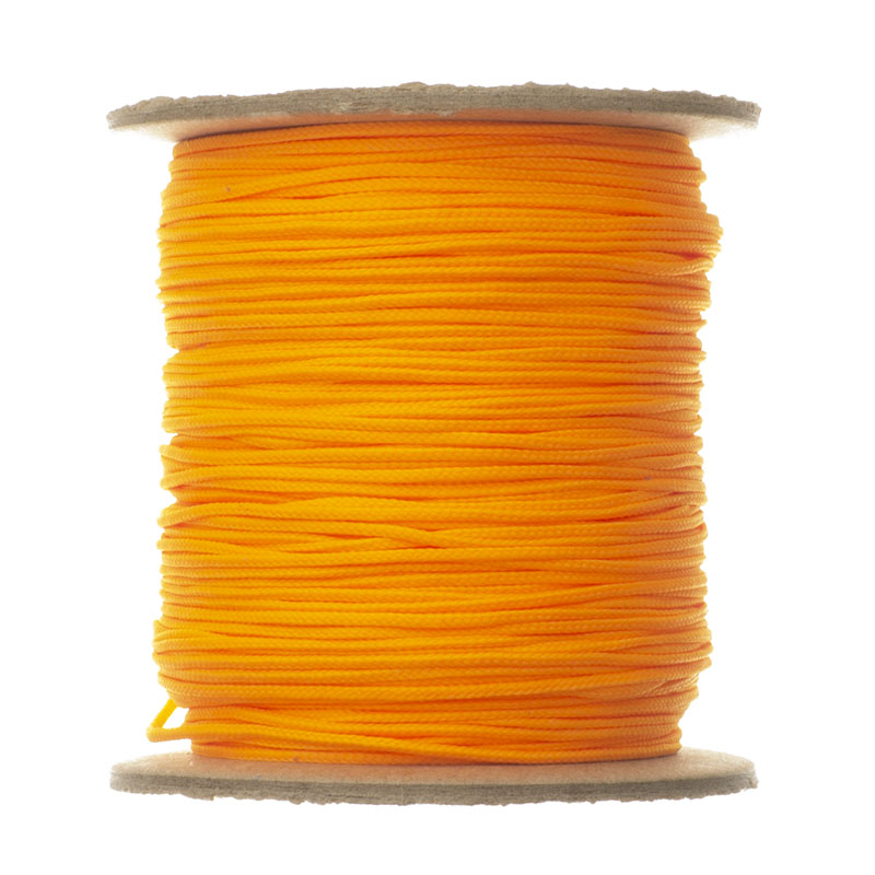 Proplétaná šňůrka 1,4 mm dukátová žlutá 1408 - 100m