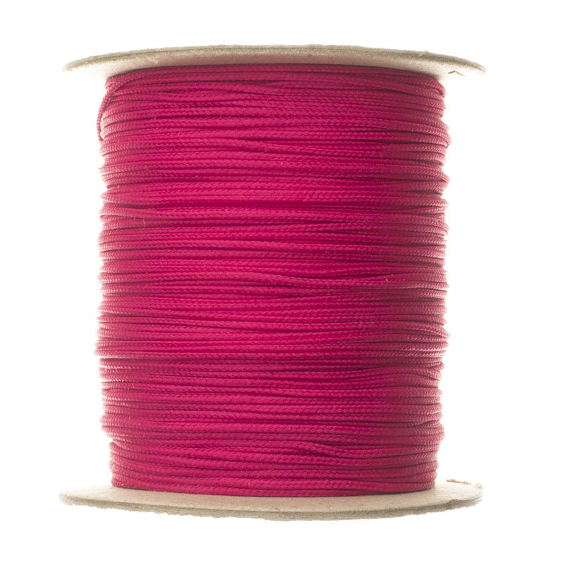 Proplétaná šňůrka 1,4 mm růžová gerbera 3358 - 100m