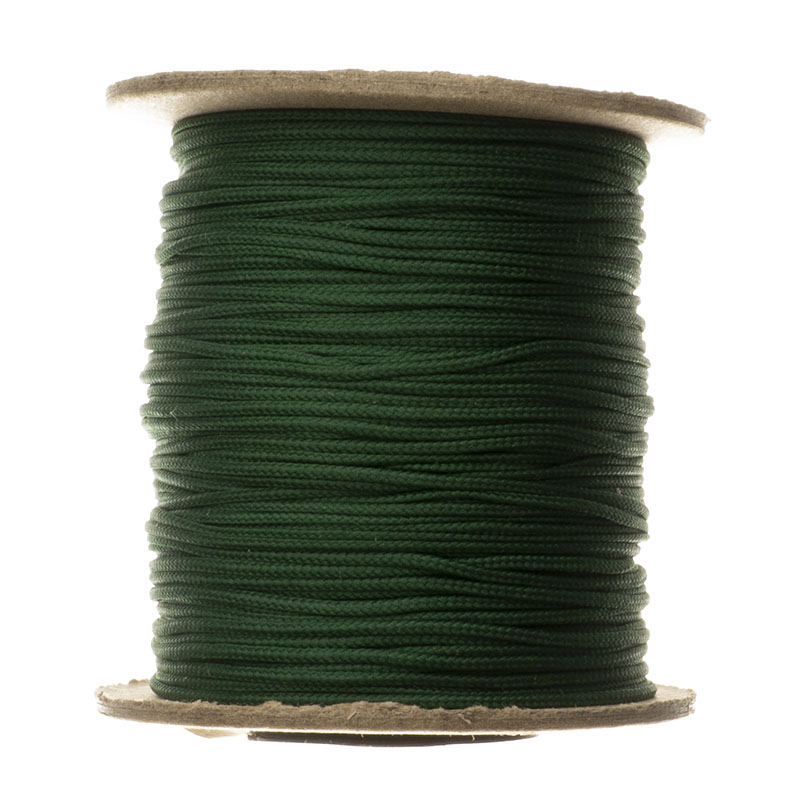 Proplétaná šňůrka 1,4 mm tartan zelená 5498 - 100m