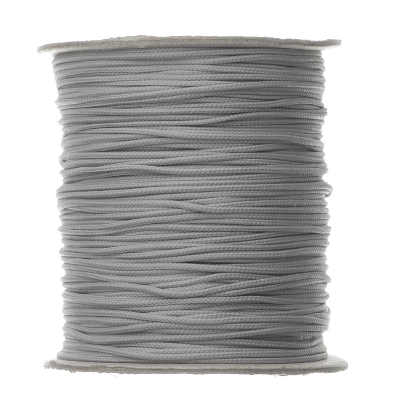Proplétaná šňůrka 1,4 mm šedá holubí 8814 - 100m