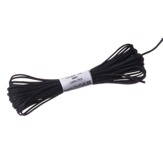 Proplétaná šňůrka 1,4mm černá 9001